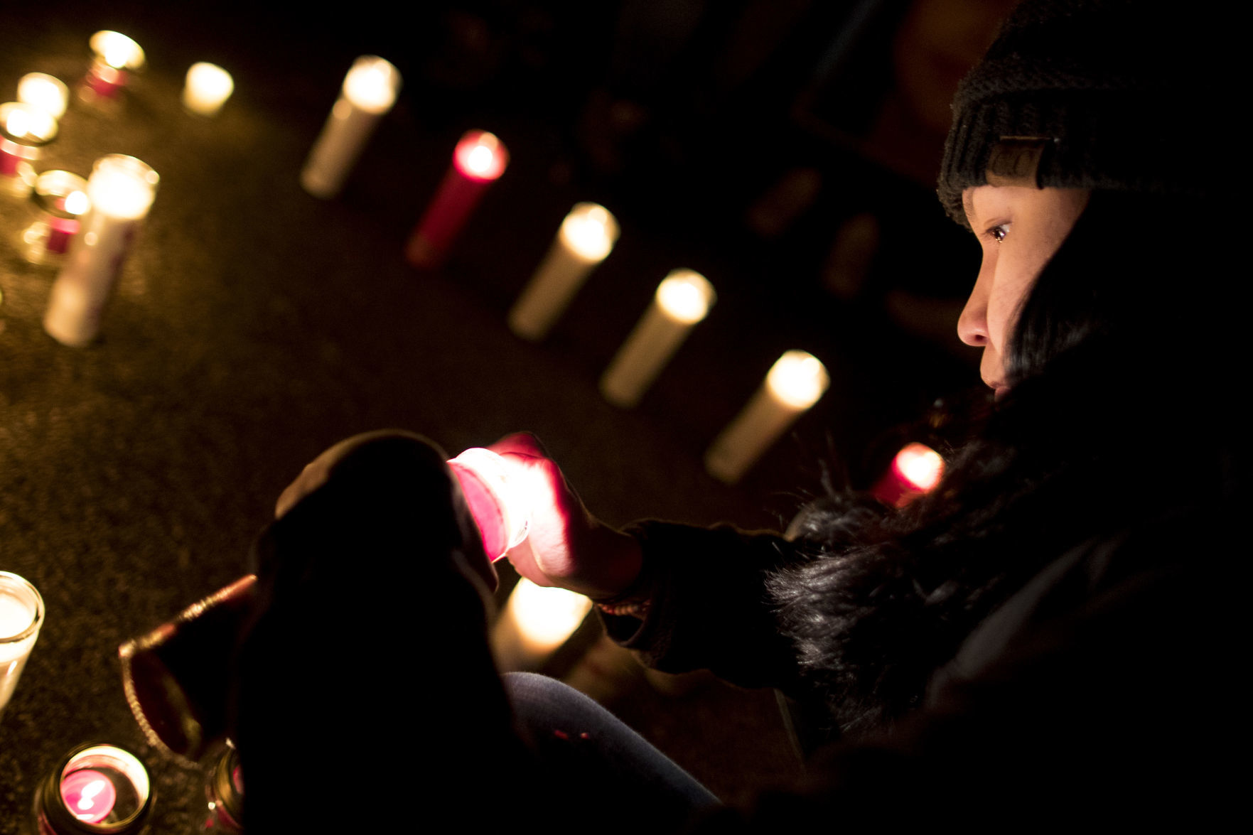 Candlelight vigil